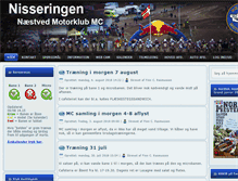 Tablet Screenshot of nisseringen-mc.dk